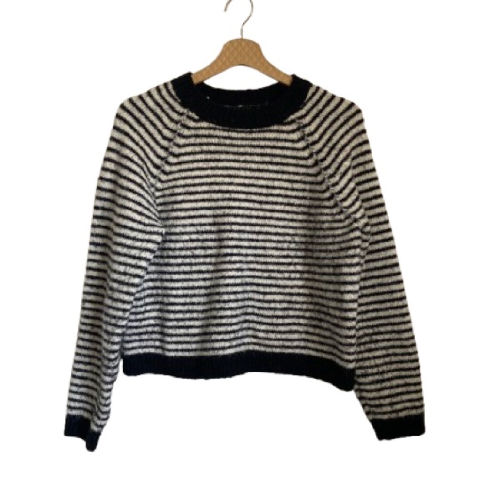 American Eagle Outfitters Striped Crew Neck Sweater